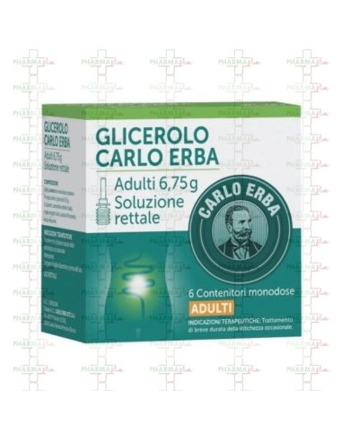 GLICEROLO CARLO ERBA*6 MICROCLISMI ADULTI
