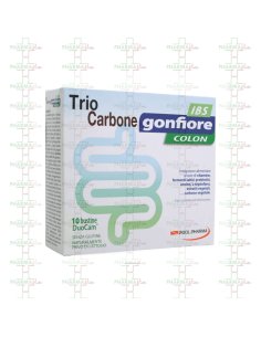 TRIOCARBONE GONFIORE COLON*10 BUSTE