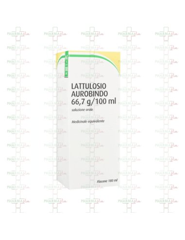 LATTULOSIO AUROBINDO 66,7%*SCIROPPO 180ML