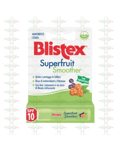 BLISTEX SUPERFRUIT SMOOTHER SPF10 STICK LABBRA * BURRO CACAO 4,25G