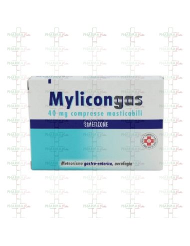 MYLICONGAS 40MG*50 COMPRESSE MASTICABILI